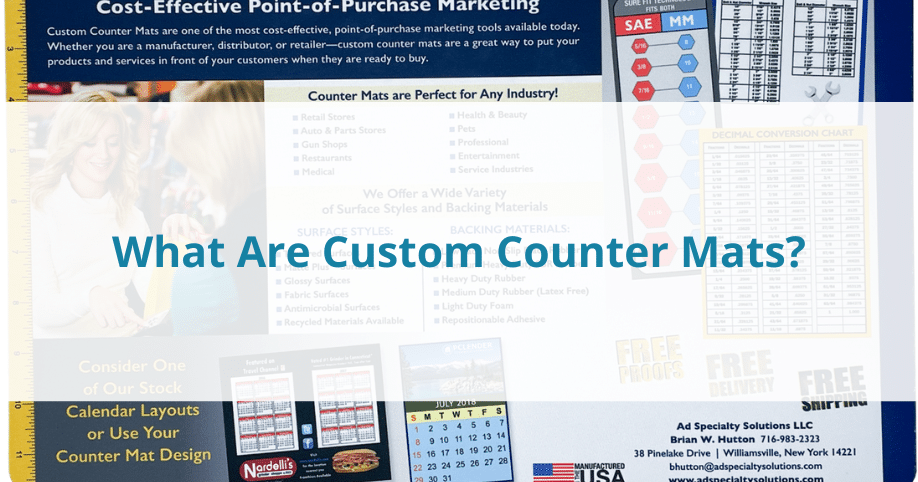 What Are Custom Counter Mats?